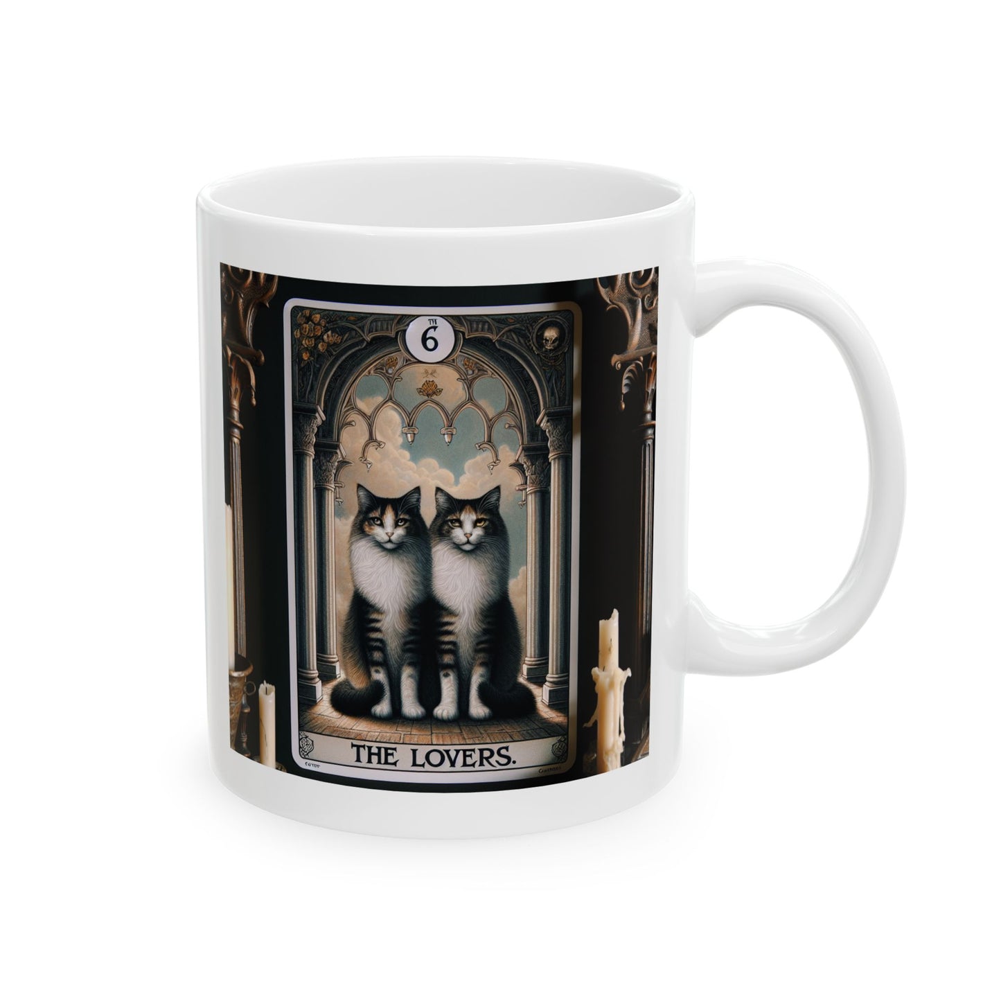 Tarot cats lovers, Tarot mug,Cats lovers,Mystic Mug