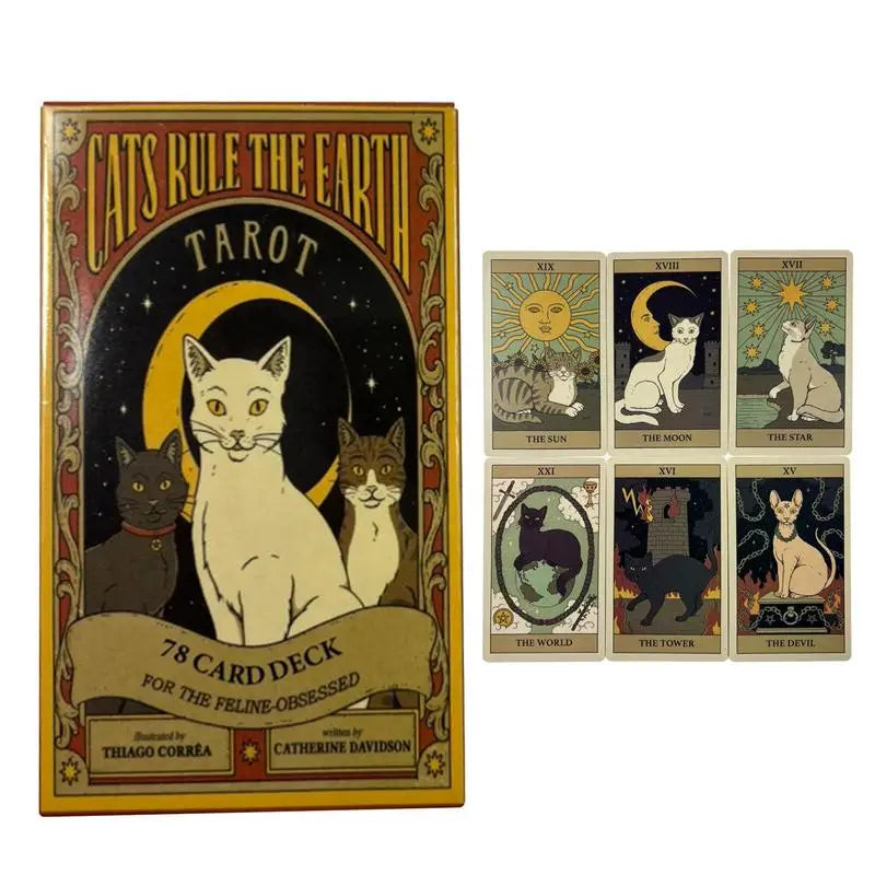 Medieval Cat Tarot: Divination Fit for Feline Royalty